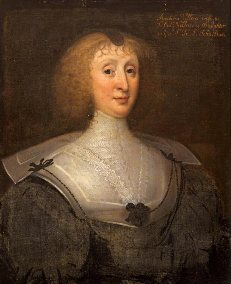 Barbara St John, wife of Sir Edward Villiers