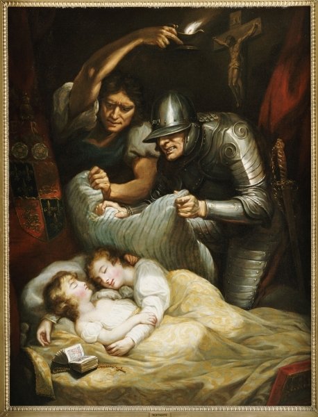 The Princes in the Tower by James Northcote