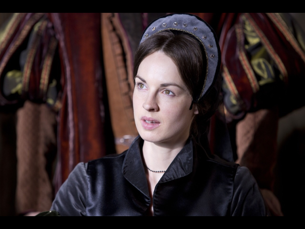 Jane Boleyn, Lady Rochford played by Jessica Raine in the BBC drama Wolf Hall.