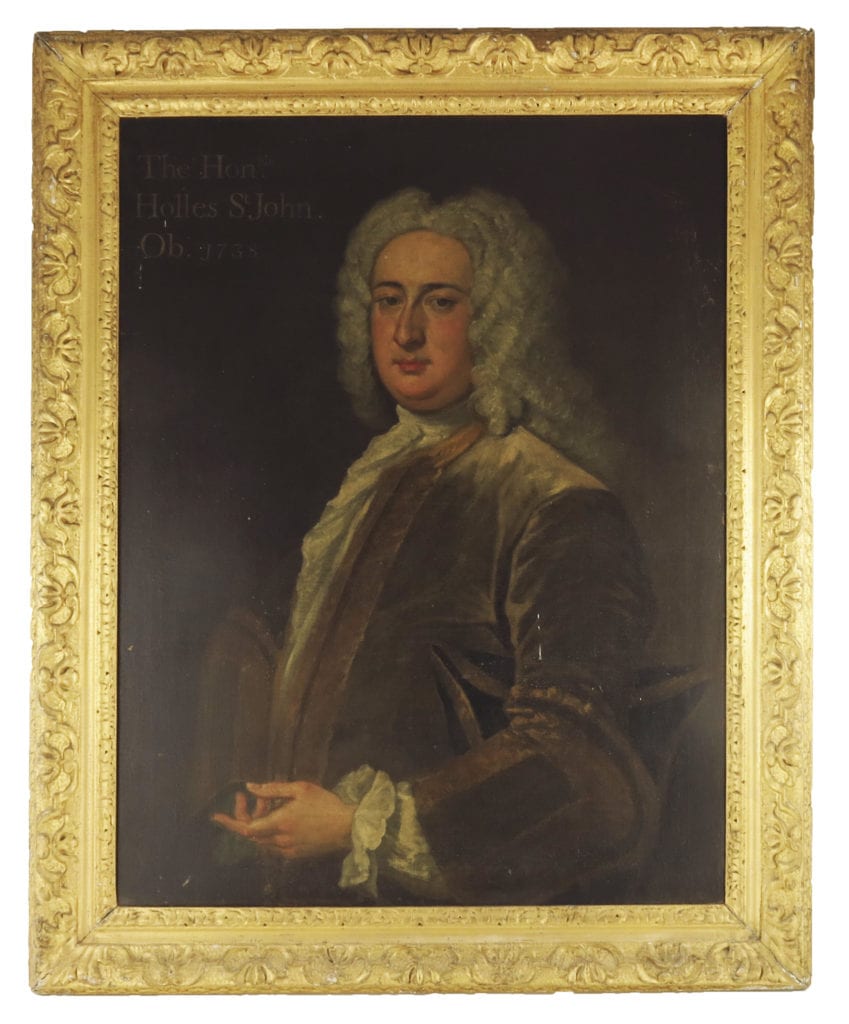 The Hon. Holles St. John (1710-1738). School of Kneller