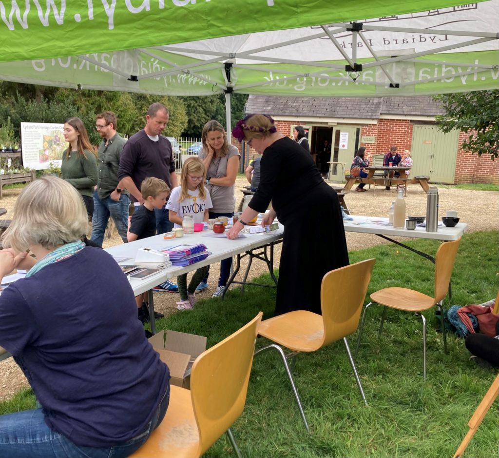 Friends of Lydiard Park stall, Heritage Open Days, 2021