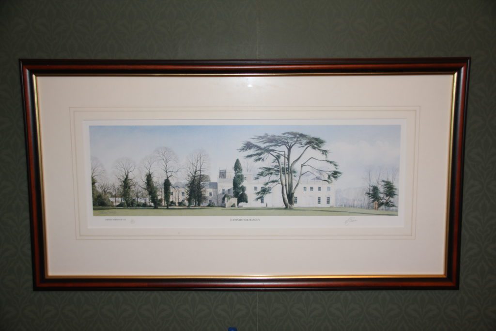 Limited edition print after a watercolour by Stuart James